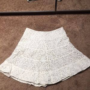 Express lace skater skirt